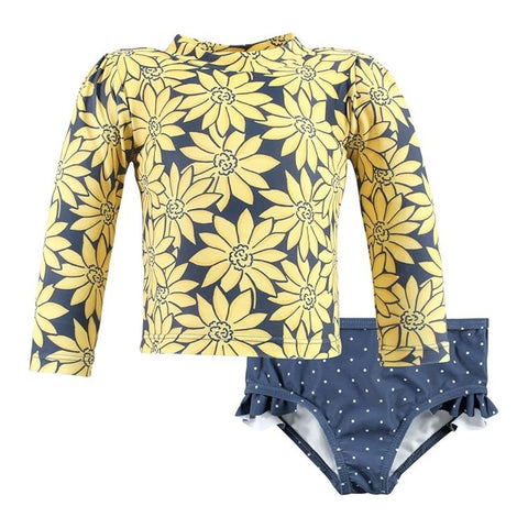 Conjunto Traje de Baño Bebé Niña y Niña Pequeña (UPF 50+)