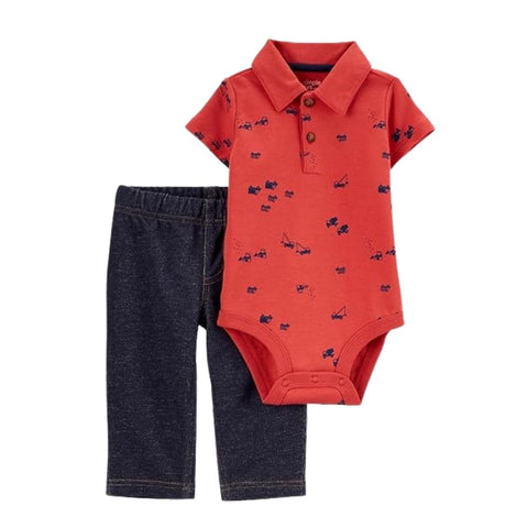 Body/Camiseta y Pantalón Bebé Niño (Conjunto de 2 piezas)