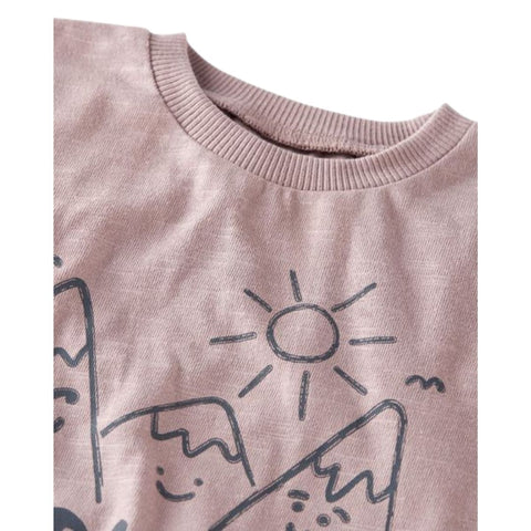 Camiseta Algodón Orgánico Bebé Niña “Explore More”