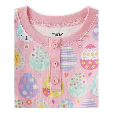 Conjunto de Pijama Niña Pequeña Huevitos
