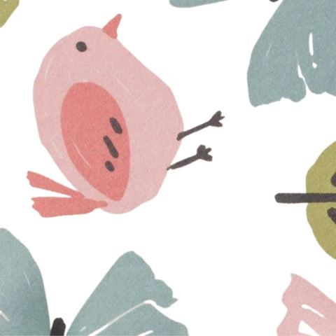 Vestido Manga Corta Niña Pequeña Estampado de Frutas