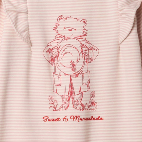 Enterizo Sin Pies VintageSoft Bebé Niña Paddington - Rosa