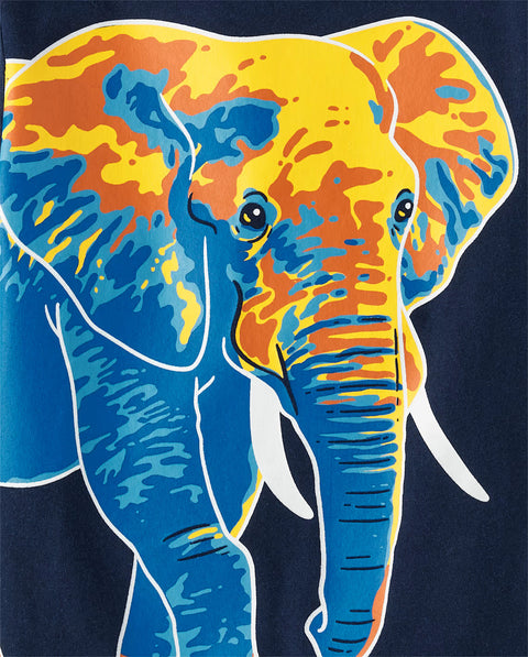 Camiseta Gráfica Animales Bebé Niño (Paquete de 3)