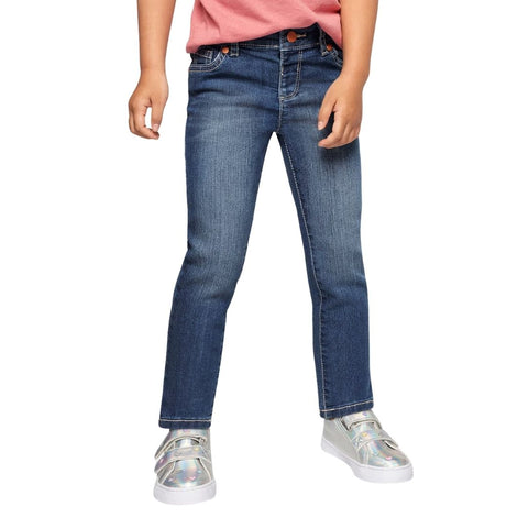 Jeans Ajustados Bebé Niña - Lavado Medio
