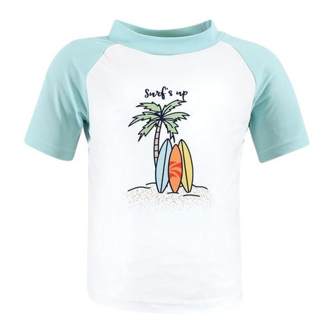 Conjunto de Vestido de Baño con Rashguard Mini Surfer (UPF 50+)