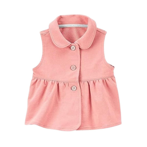 Chaleco Bebé Niña - Rosa