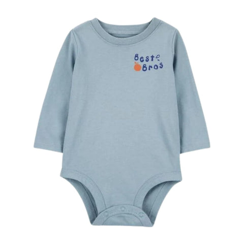 Body Bebé Niño “Best Bros” - Azul