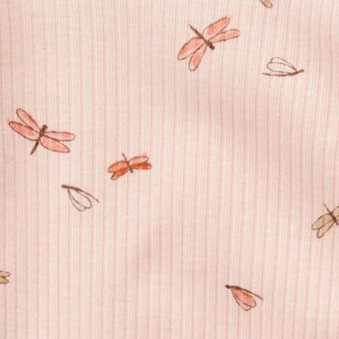 Little Character Set® Mariposa Bebé Niña - Rosa/Blanco (Conjunto de 3 piezas)