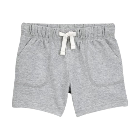 Shorts de Felpa Francesa Bebé Niño con Cintura Elástica