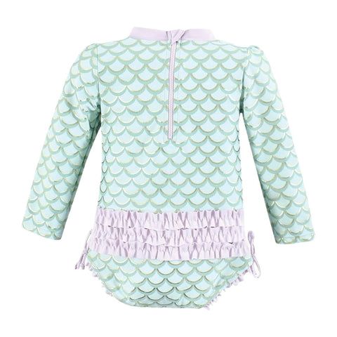 Vestido de Baño Sirena Niña Pequeña