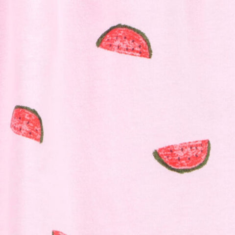 Vestido Sin Mangas Estampado de Sandía Niña Pequeña