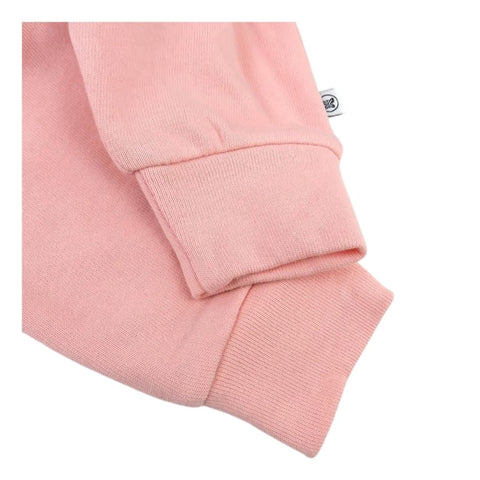 Pantalón de Felpa Algodón Orgánico Bebé Niña - Rosa