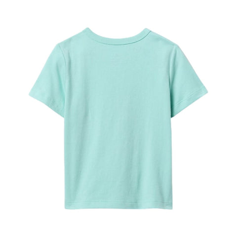 Camiseta Gráfica Bebé Niño y Niño Pequeño Monster Truck - Verde Espuma de Mar